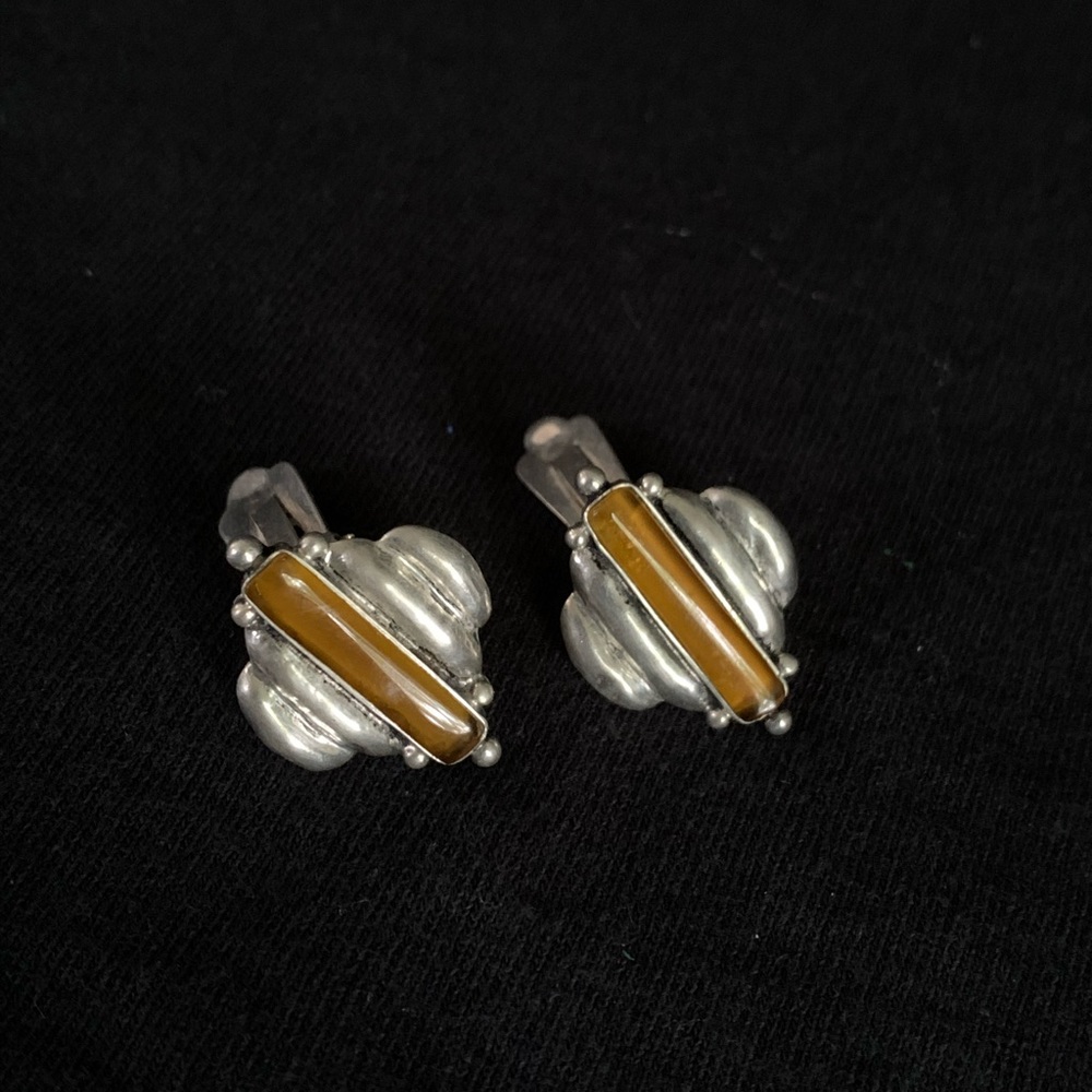 925 Sterling Sliver Clip On Earrings